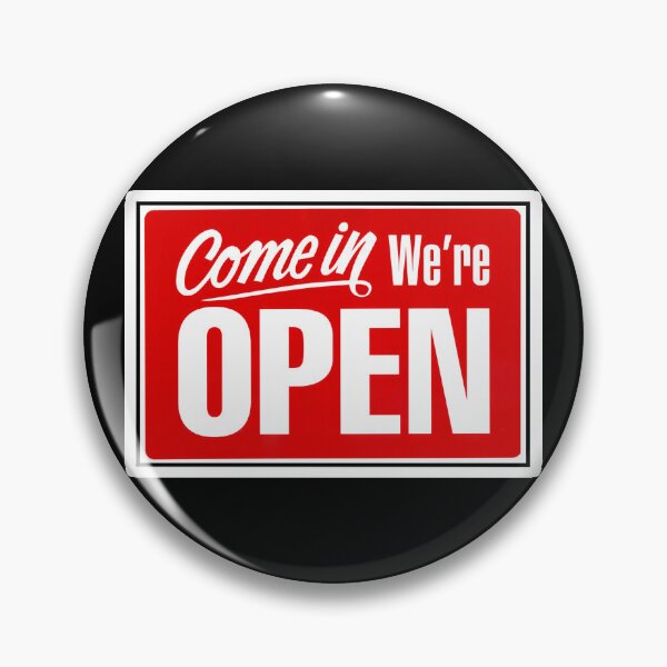 Item preview, We're Open, Sign, Shop, Business, Red Signage, Open Sign designed and sold by AASparksDesigns.