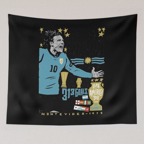 Item preview, Diego Forlan Eurdpa League Copa America Zoll Games Monte Video 1979 Aaaa designed and sold by Fashionistax.