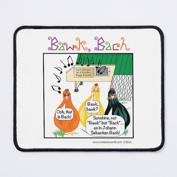 Item preview, Bawk, Bach! designed and sold by ksbkeys.