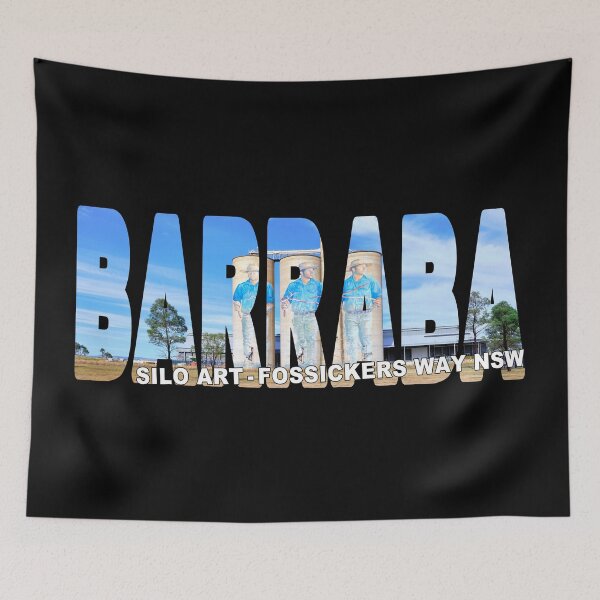 Item preview, BARRABA Silo Art Fossickers Way NSW - Water Diviner Gold Mining Australia designed and sold by Adam Gormley.