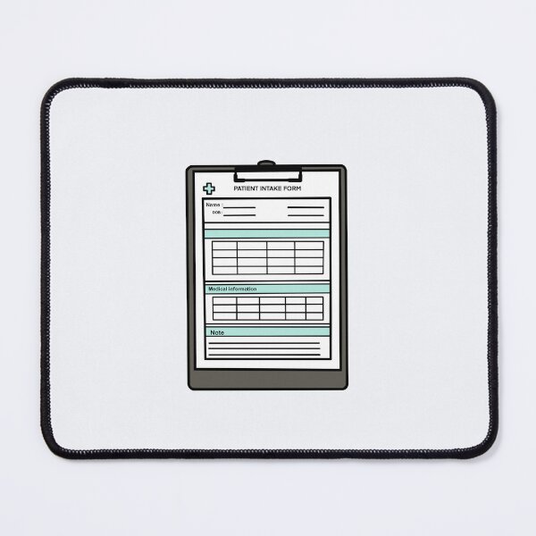 Item preview, Funny Medical Intake Form Design designed and sold by Still Learning Days.