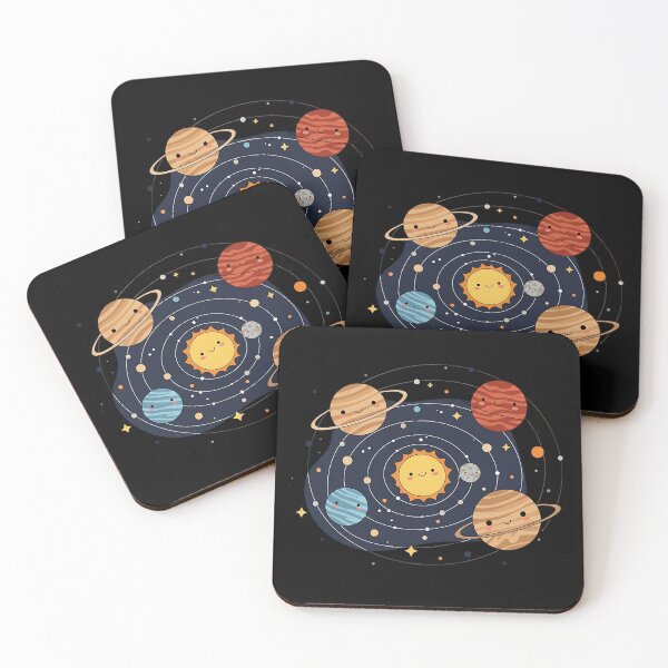 Item preview, Cute Kawaii Solar System Friends designed and sold by iwzzuel.