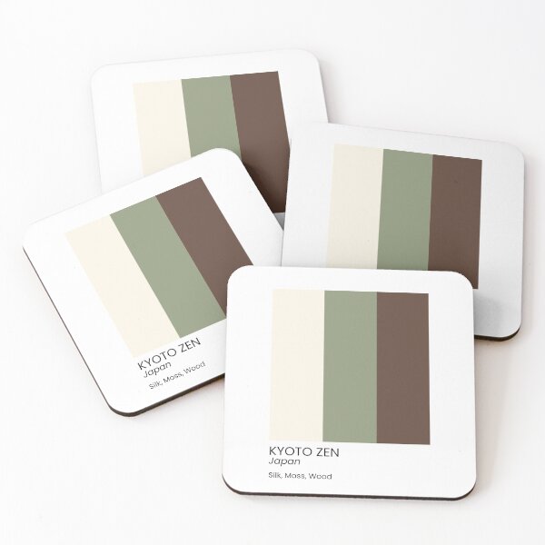 Item preview, Kyoto Zen Japan Nature Inspired Color Palette designed and sold by Sparkledust Creations.