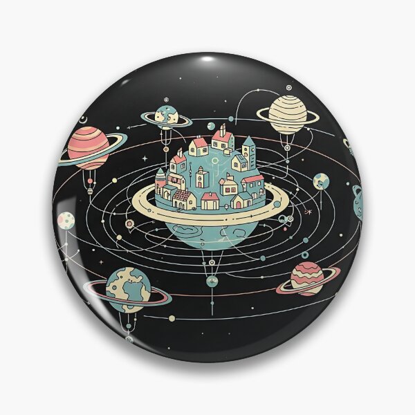 Item preview, Cosmic Neighborhood Surreal Art designed and sold by iwzzuel.