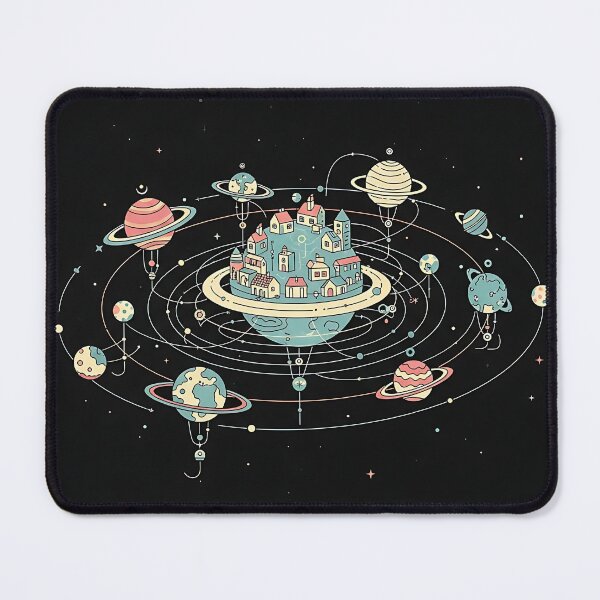 Item preview, Cosmic Neighborhood Surreal Art designed and sold by iwzzuel.