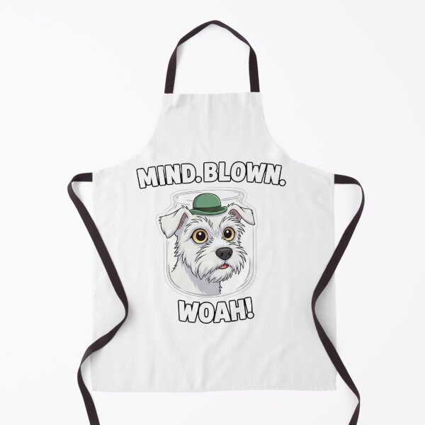 Item preview, Mind Blown Funny Dog Design – Cute Terrier Woah Meme designed and sold by LittleLoopArt.