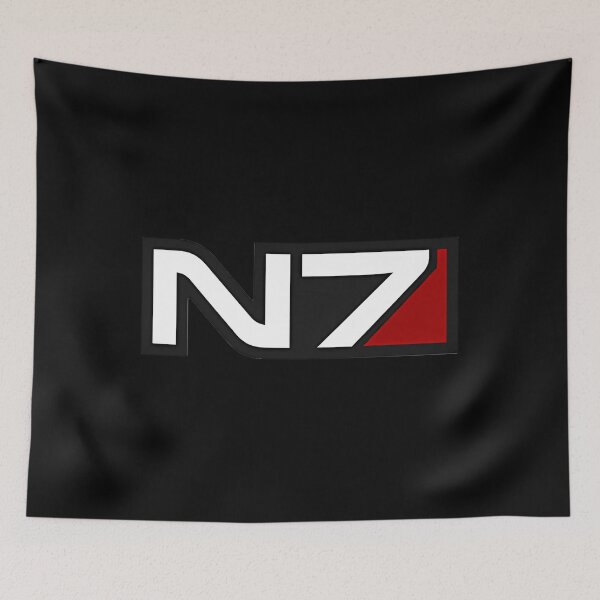 Item preview, N7 Emblem Mass Effect designed and sold by Fashionistax.