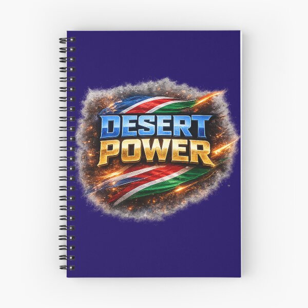 Item preview, Desert Power — Bold Namibia Cricket Typography designed and sold by BKRsport.