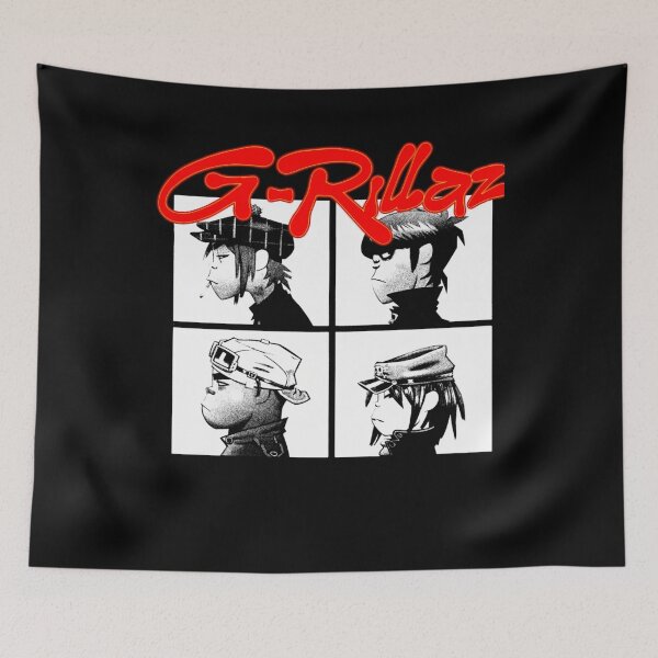 Item preview,  G-Rillaz Grid Of Alternative Rock Band designed and sold by Fashionistax.