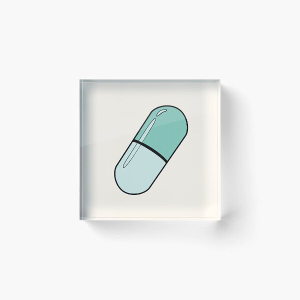 Item preview, Capsule Pill Medical Illustration designed and sold by Still Learning Days.