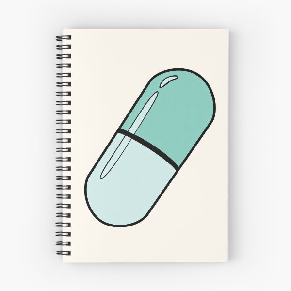 Item preview, Capsule Pill Medical Illustration designed and sold by Still Learning Days.