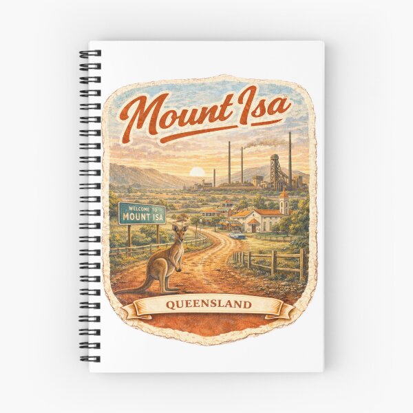 Item preview, Mount Isa, Queensland  designed and sold by PamLeeDesign.