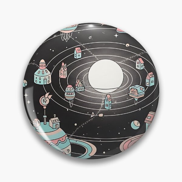 Item preview, Cosmic Neighborhood Surreal Art designed and sold by iwzzuel.