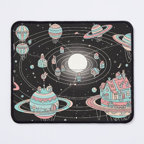 Item preview, Cosmic Neighborhood Surreal Art designed and sold by iwzzuel.