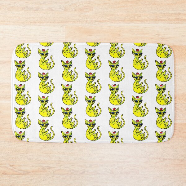 Item preview, Sassy Yellow Cat Queen designed and sold by Kazzasthings.