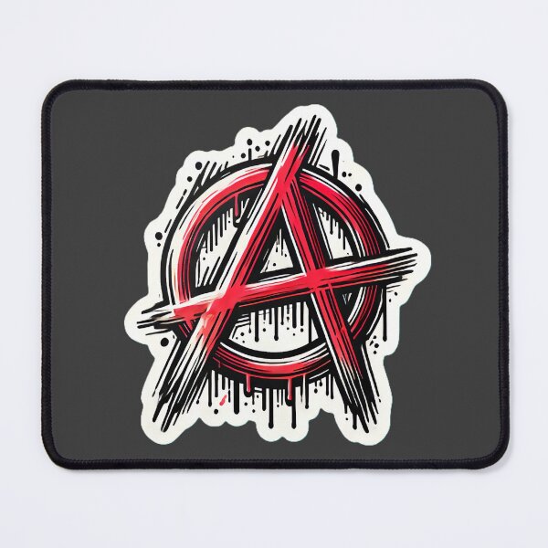 Item preview, Graffiti Anarchy Symbol Urban Street Art Design Style designed and sold by PinUpPizzazz.
