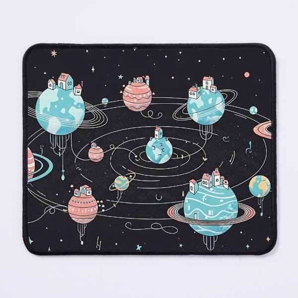 Item preview, Cosmic Neighborhood Surreal Art designed and sold by iwzzuel.