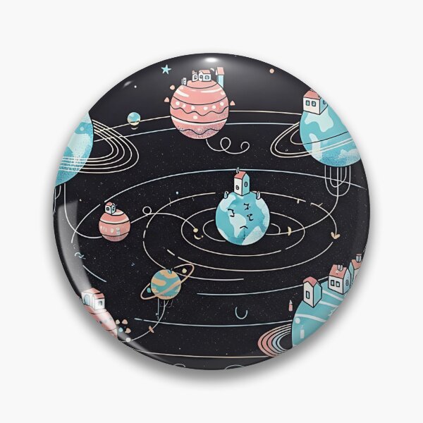 Item preview, Cosmic Neighborhood Surreal Art designed and sold by iwzzuel.