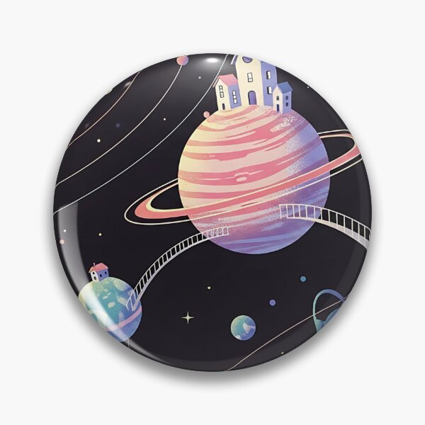 Item preview, Cosmic Neighborhood Surreal Art designed and sold by iwzzuel.