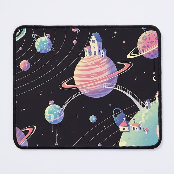 Item preview, Cosmic Neighborhood Surreal Art designed and sold by iwzzuel.