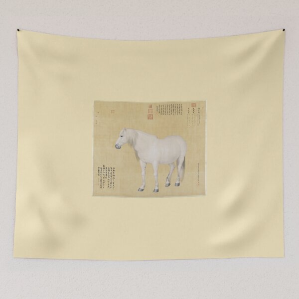 Item preview, Horse Benxiaocong (from the series Ten Steeds) by Giuseppe Castiglione designed and sold by Amanda1775.
