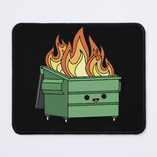 Item preview, Funny Dumpster Fire Everything'S Is Fine designed and sold by KIMSIYOON85.