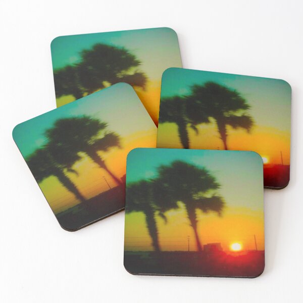 Item preview, Tropical Sunset Summer Palm Trees designed and sold by esarantakos.