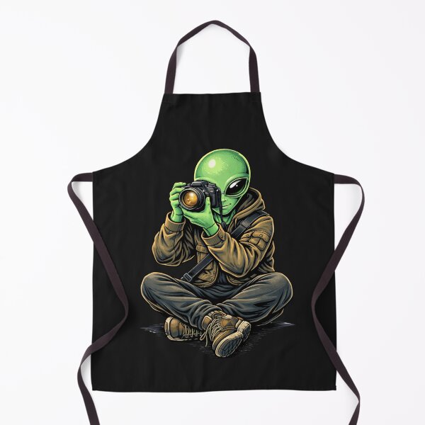 Item preview, Photography Explorer Alien – Creative Photographer Aesthetic Character Art designed and sold by ColorSplash123.