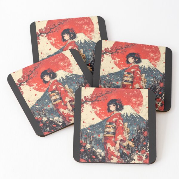Item preview, Mt.Fuji × Japanese cartoon Art 4 designed and sold by カイトラボ.