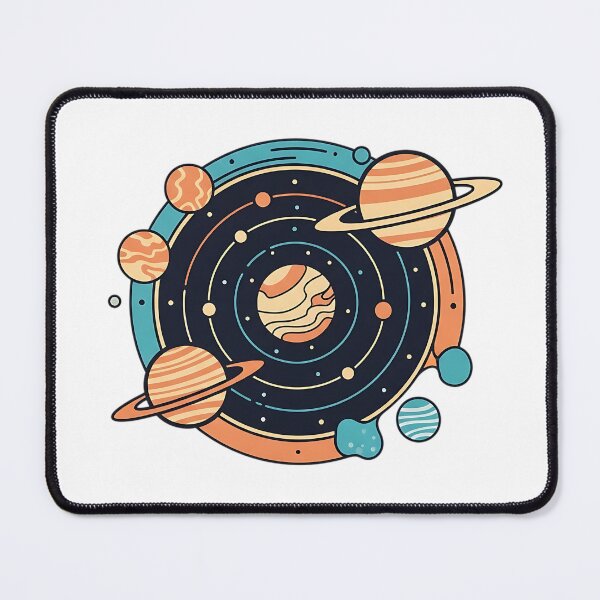 Item preview, Vintage Retro Solar System Badge designed and sold by iwzzuel.