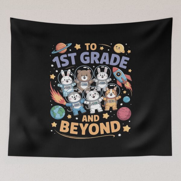 Item preview, To 1st Grade And Beyond First Grade Astronaut Back To School designed and sold by joyouartArt.