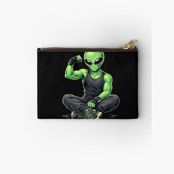 Item preview, Fitness Gym Alien – Strength Discipline Workout Aesthetic Art designed and sold by ColorSplash123.