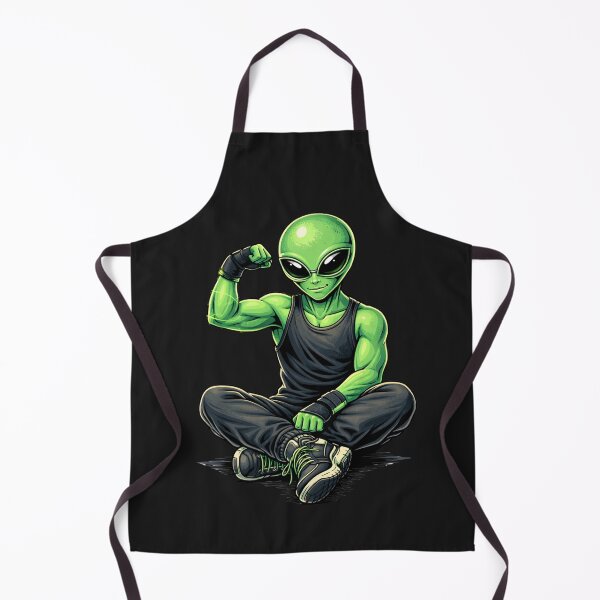 Item preview, Fitness Gym Alien – Strength Discipline Workout Aesthetic Art designed and sold by ColorSplash123.