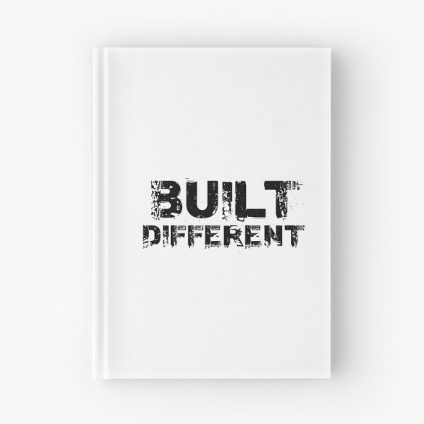 Item preview, Built Different – Motivational Gym Mindset Design designed and sold by Chippychips1.