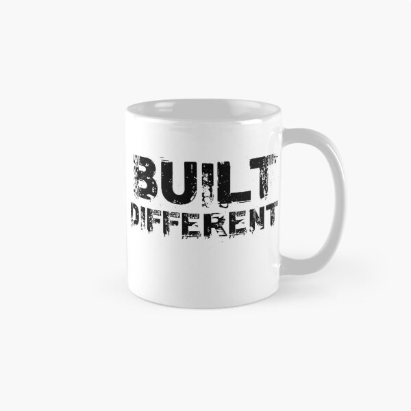 Item preview, Built Different – Motivational Gym Mindset Design designed and sold by Chippychips1.