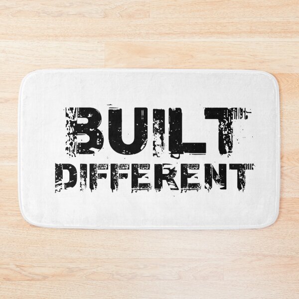 Item preview, Built Different – Motivational Gym Mindset Design designed and sold by Chippychips1.