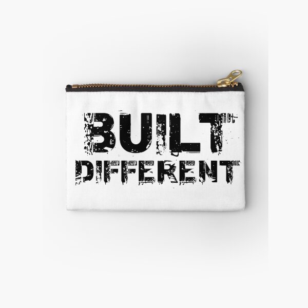 Item preview, Built Different – Motivational Gym Mindset Design designed and sold by Chippychips1.