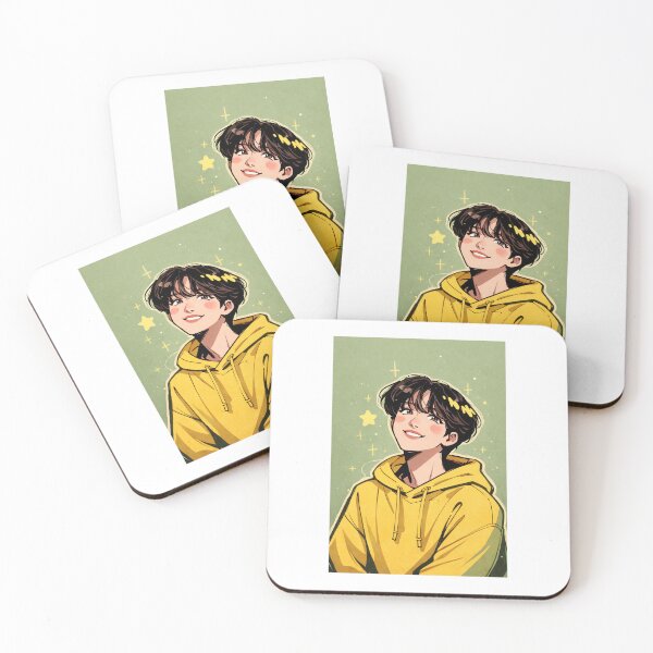 Item preview, BTS JHope Inspired Art (sage green version) designed and sold by peachysunoodesigns.