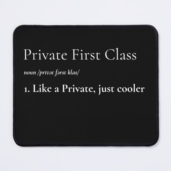 Item preview, Private First Class Definition designed and sold by PVTees.