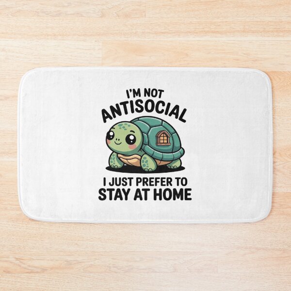 Item preview, Im Not Antisocial I Just Prefer To Stay At Home Turtle Lover designed and sold by angolinnArt.