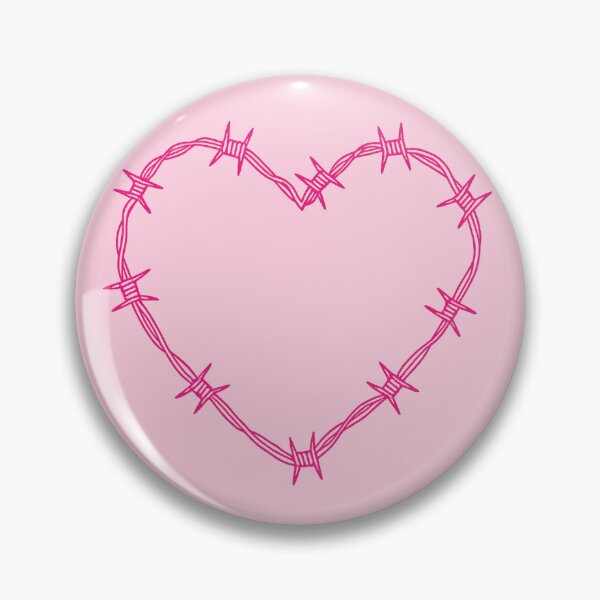 Item preview, Pink heart of thorns designed and sold by YChangShop.