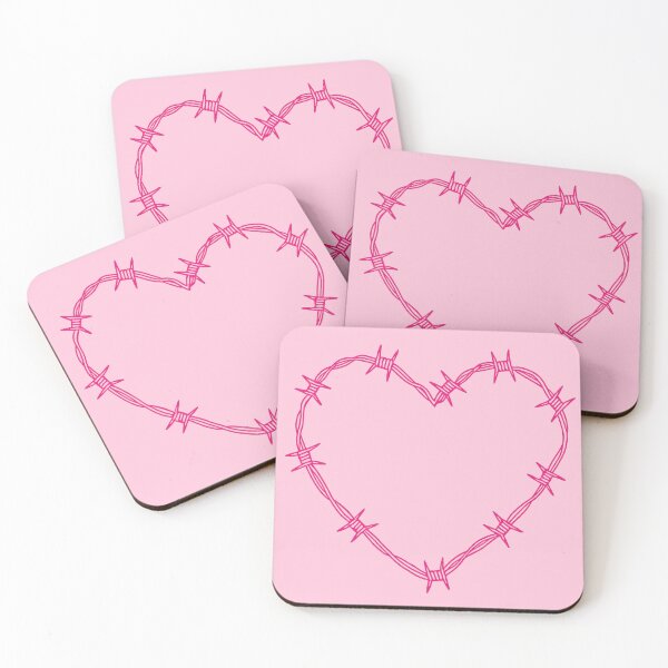 Item preview, Pink heart of thorns designed and sold by YChangShop.