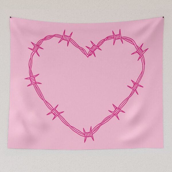 Item preview, Pink heart of thorns designed and sold by YChangShop.