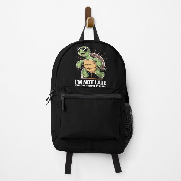 Item preview, I'm Not Late I'm On Turtle Time Turtle Men Women Kids designed and sold by angolinnArt.
