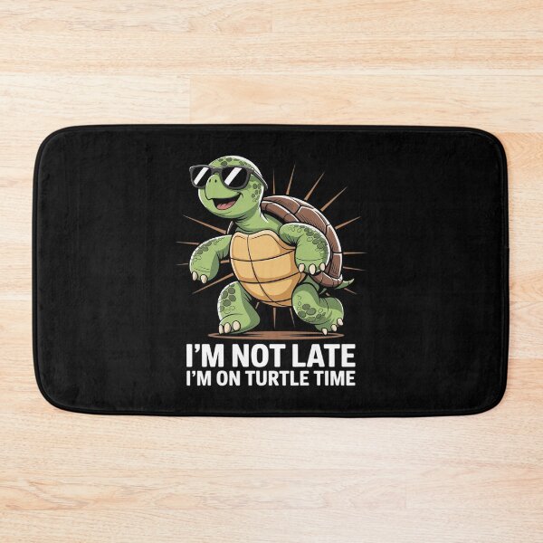 Item preview, I'm Not Late I'm On Turtle Time Turtle Men Women Kids designed and sold by angolinnArt.