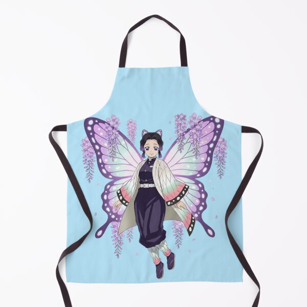 Item preview, Shinobu Kocho Butterfly Wisteria Anime Art designed and sold by Innova_Creations.