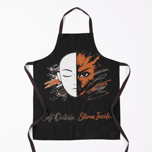 Item preview, Soft Outside Storm Inside T-Shirt Sticker Art designed and sold by KDesignCrafts.