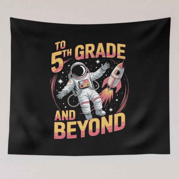 Item preview, To 5th Grade and Beyond - First Day of School 2 designed and sold by joyouartArt.