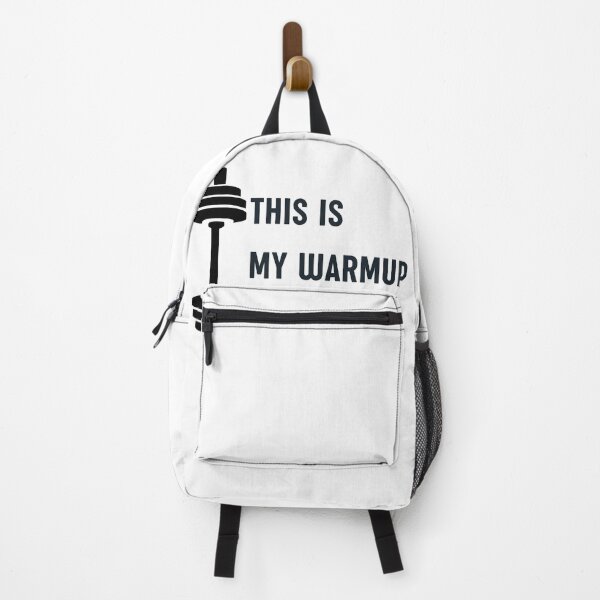 Item preview, This Is My Warmup Funny Gym T-Shirt – Workout Humor Fitness Tee designed and sold by poomfitshirt.