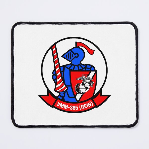 Item preview, VMM-365 Blue Knights Marine Medium Tiltrotor Squadron Reinforced Emblem designed and sold by CharlieDesings.